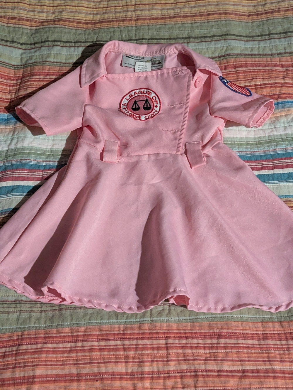 Pink League Of Their Own Uniform Dress for Kids
